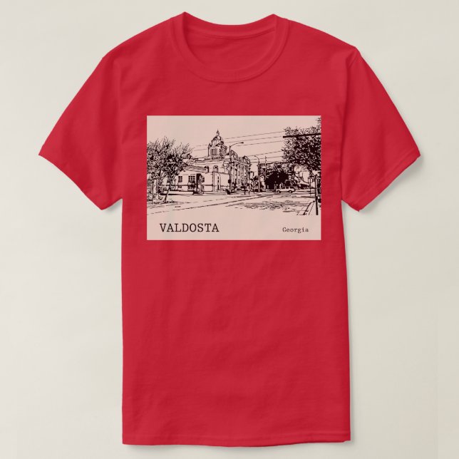 Valdosta Georgia TShirt 1 (Design vorne)