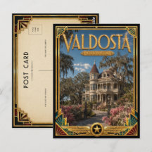 Valdosta Georgia Vintage Art Deco Golden Age