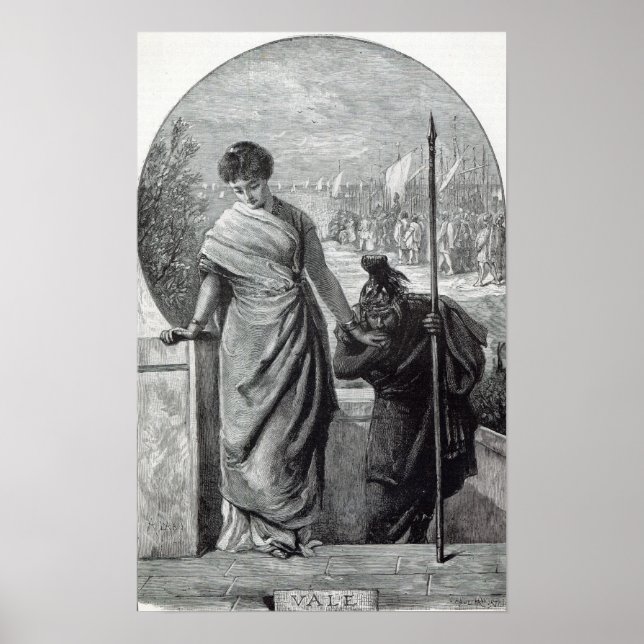 Vale, aus "Leisure Hour", 1888 Poster (Vorne)