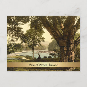Vale of Avoca, Landkreis Wicklow, Irland Postkarte