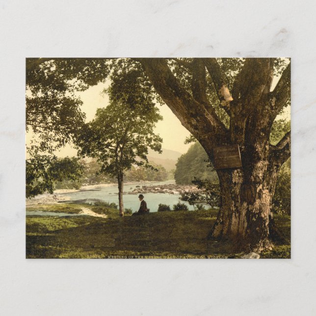 Vale of Avoca, Landkreis Wicklow Postkarte (Vorderseite)