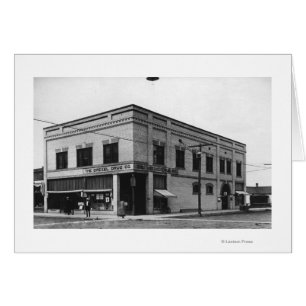 Vale, Oregon Town View von Nelson Block Fotograp
