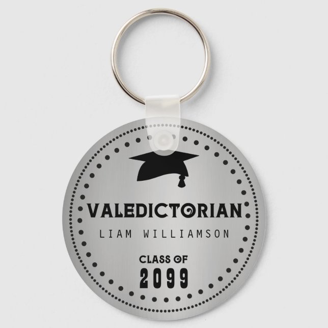 Valedictorianischer Abschluss Schlüsselanhänger (Vorderseite)