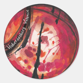 Valence-Aufkleber Runder Aufkleber