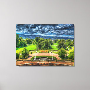 Valence, Frankreich - Parc Jouvet Leinwanddruck