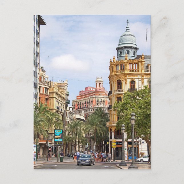  Valencia. 3.  Postkarte (Vorderseite)