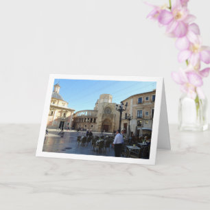 Valencia Cathedral, Valencia, Spain, Spanish Karte