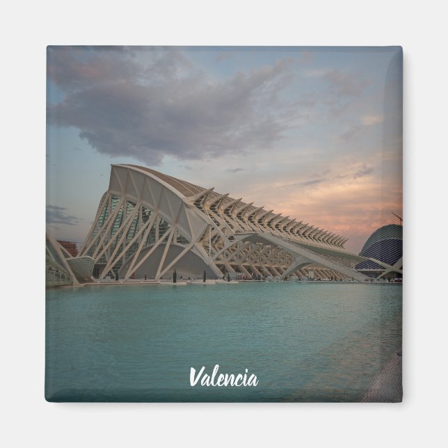 Valencia ‚Ciudad de las artes y las ciencias‘ Magnet (Vorne)