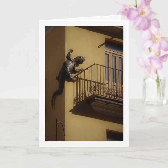 Valencia Lizard, Stadt Valencia Karte (Orchidee)