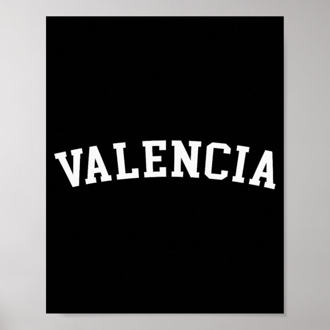 Valencia  poster (Vorne)