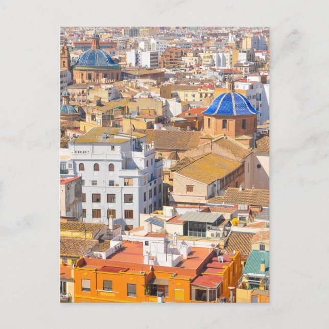 Valencia Postkarte (Vorderseite)