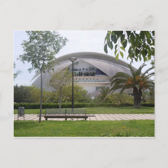 Valencia Postkarte (Vorderseite)