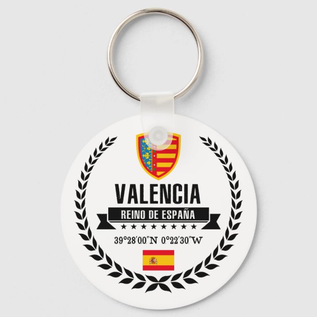 Valencia Schlüsselanhänger (Vorderseite)