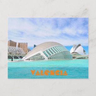 Valencia, Spanien Postkarte