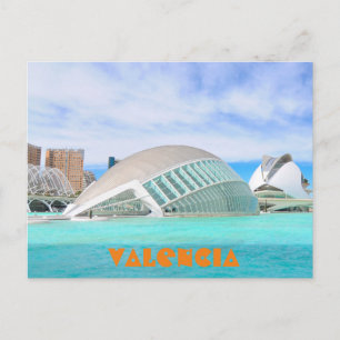 Valencia, Spanien Postkarte