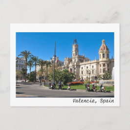 Valencia, Spanien Postkarte
