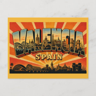Valencia Spanien Stadt der Künste und Wissenschaft Postkarte