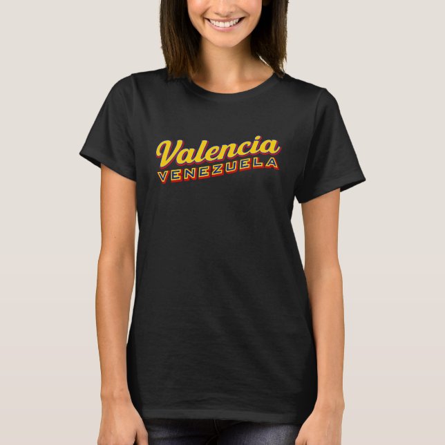 Valencia Venezuela T-Shirt (Vorderseite)