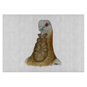 Valencian Figurita Pigeon Portrait Schneidebrett