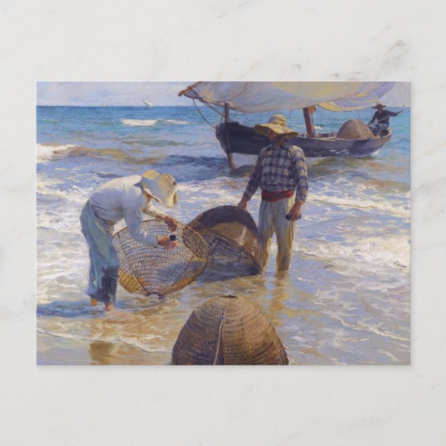 Valencian Fisherman - Joaquín Sorolla Postkarte (Vorderseite)