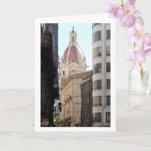 Valencian Street Portrait, Valencia City Karte