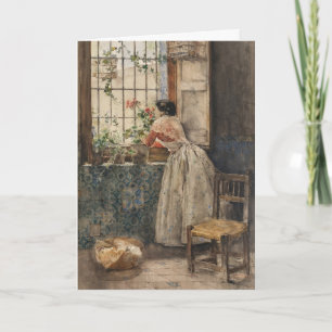 Valenciana a a la Reja   Joaquín Sorolla Karte