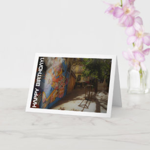 Valencianische Straßenkunst, Spanien Karte