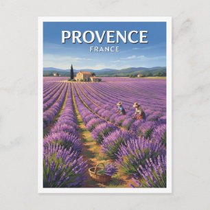 Valensole-Hochebene Frankreich Postkarte