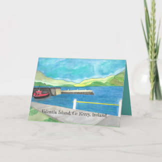 Valentia Island St Patrick's Day Karte