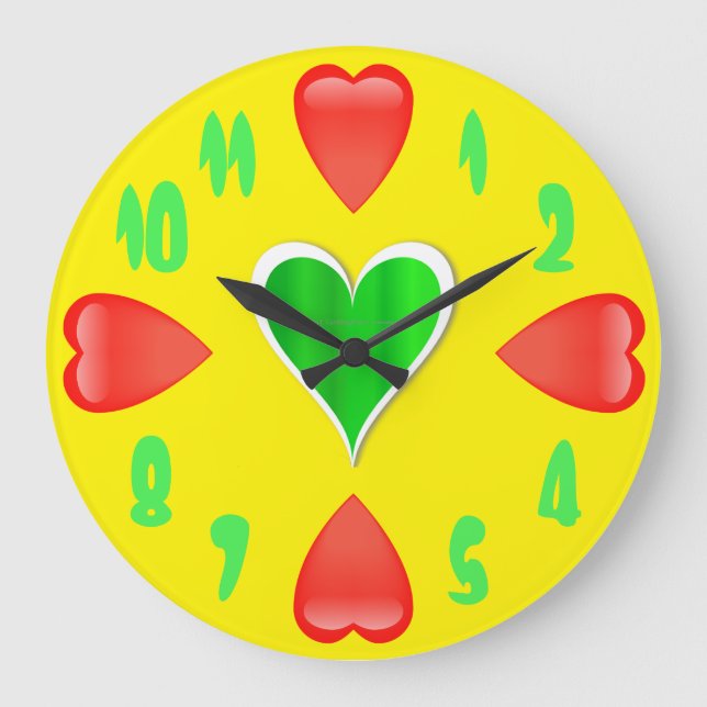 ValenTime Große Wanduhr (Vorderseite)