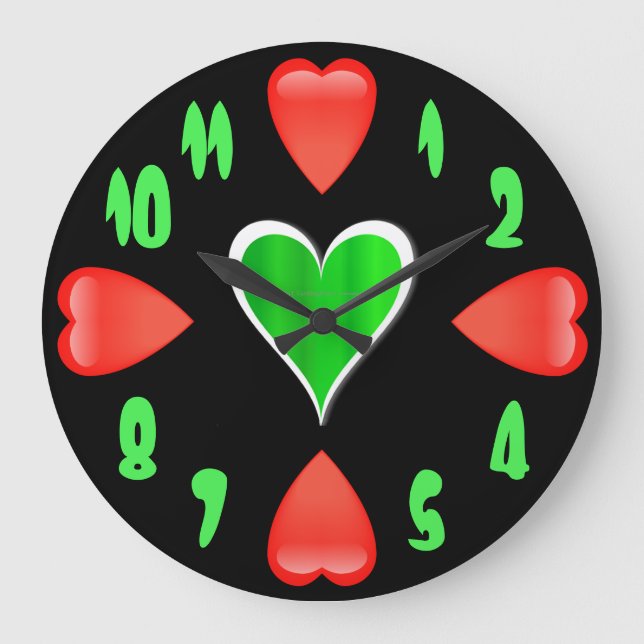 ValenTime Große Wanduhr (Vorderseite)