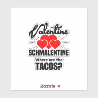 Valentin - Anti-Valentin-Aufkleber Aufkleber