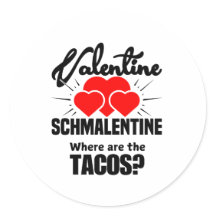 Valentin - Anti-Valentin-Aufkleber