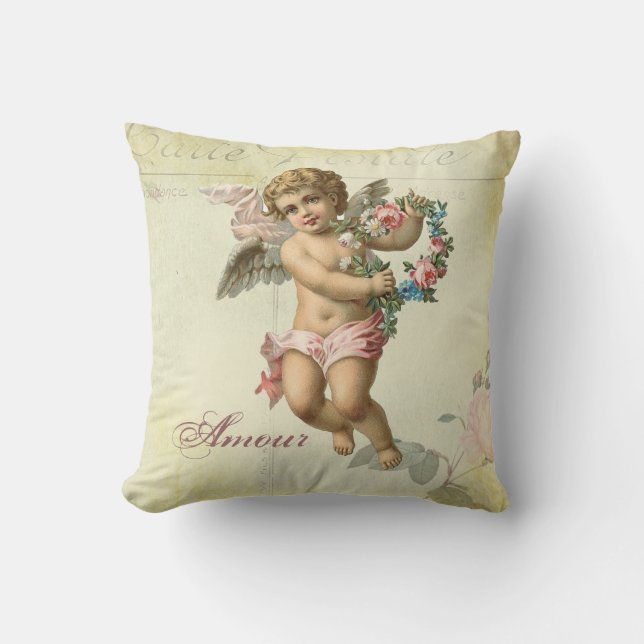 Valentin Cherub Kissen (Vorderseite)