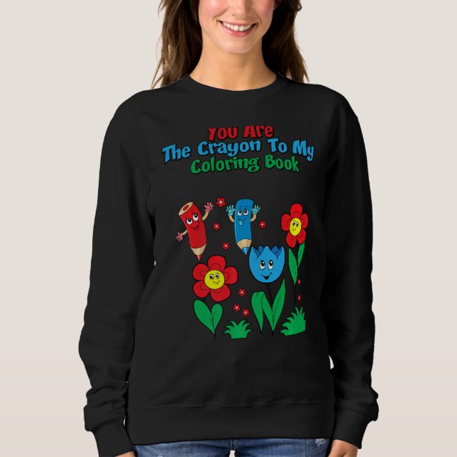 Valentin Day Cupid Celebrate Liebe Funny Quote Cou Sweatshirt (Vorderseite)