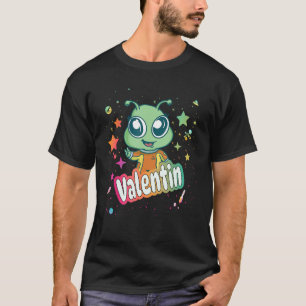 VALENTIN - Name des Niedlichen Mannes mit niedlich T-Shirt