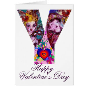 VALENTIN VENETIANISCHER MASKENBALL MONOGRAMM Y BUC