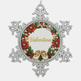 Valentina Baby’s First Christmas Keepsake Ornament