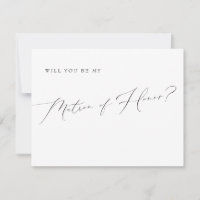VALENTINA Classic Script Matron of Honor Vorschlag