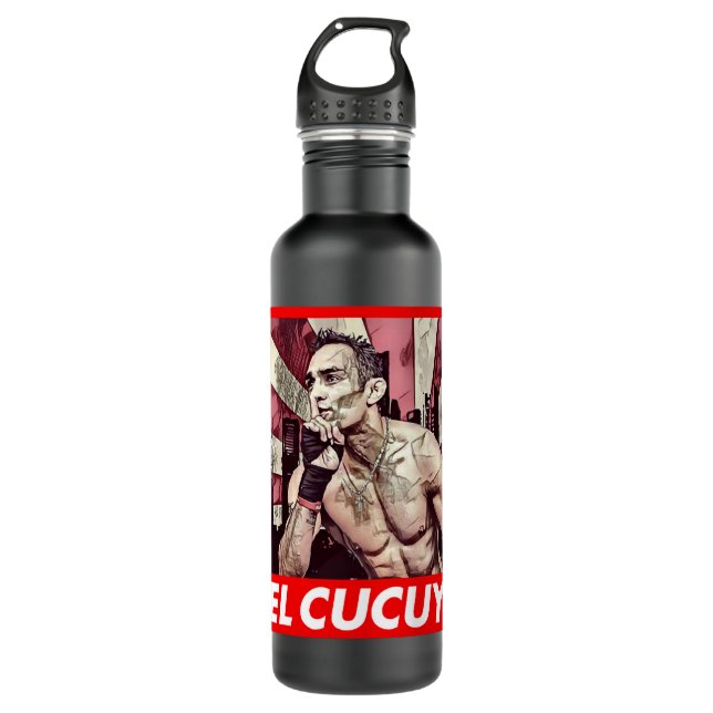 Valentina Shevchenko Design Essential T Shirt Edelstahlflasche (Vorderseite)