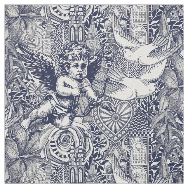 Valentinalperle Stoff (Muster)