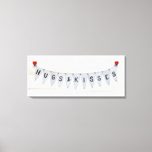 Valentinbanner IV Leinwanddruck