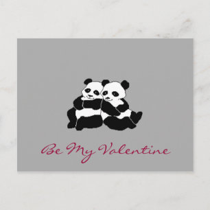 Valentinbär Feiertagspostkarte