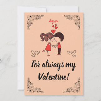 VALENTINE 14 FEIERTAGSKARTE