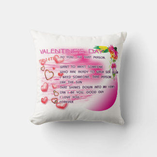 Valentine 2026 Pillow Kissen