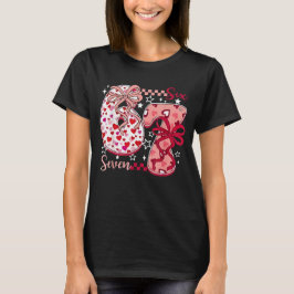 Valentine 67 Six Seven 6 7 Meme Valentines Day Gir T-Shirt