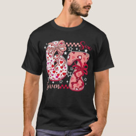 Valentine 67 Six Seven 6 7 Meme Valentines Day Gir T-Shirt