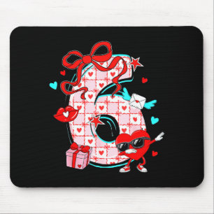 Valentine 67 Six Seven Meme Dabbing Herzen Matchin Mousepad