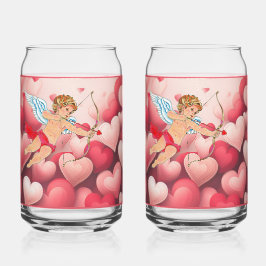 Valentine Arrow Glass Dosenglas