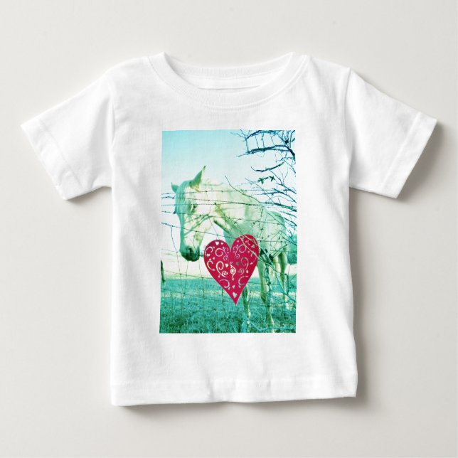 Valentine Baby T-shirt (Vorderseite)